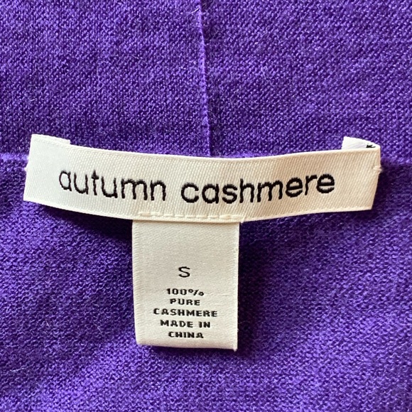 Autumn Cashmere Wrap Sweater - Picture 8 of 9
